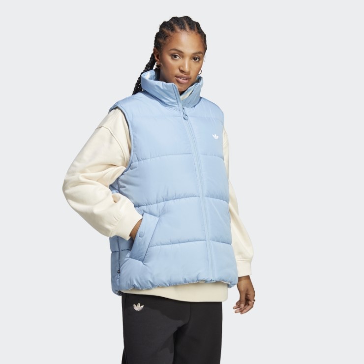 Chaleco Reversible Animal Print Abstracto Ambient Sky Adidas