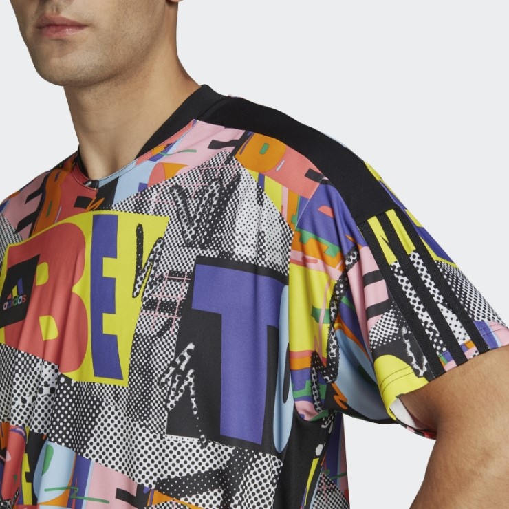 Tiro Orgullo Camiseta De Género Neutro Adidas Multicolor