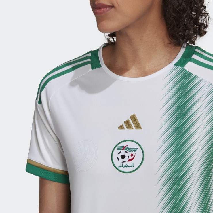 Adidas Camiseta Argelia 22 Primera Equipación Blanca