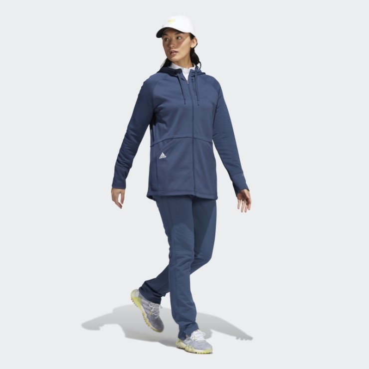 Parka Adidas Con Cremallera Completa En Azul Marino Cold.rdy