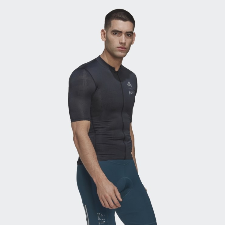 Maillot Ciclista Manga Corta Negro The Parley Adidas