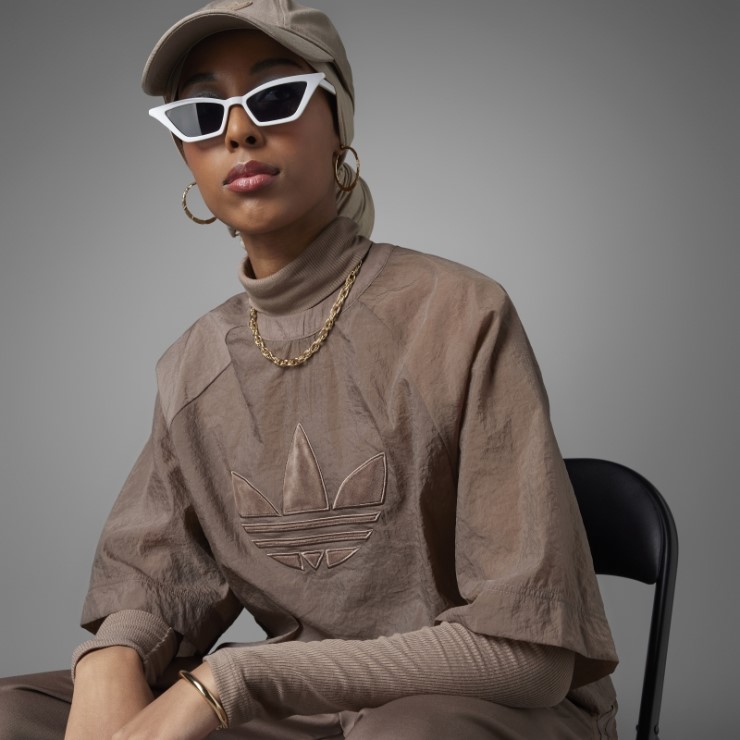 Siempre Original Camiseta Recortada Tierra Adidas