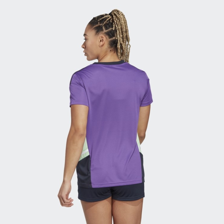 Camiseta De Entrenamiento Real Madrid Condivo 22 Adidas Violeta