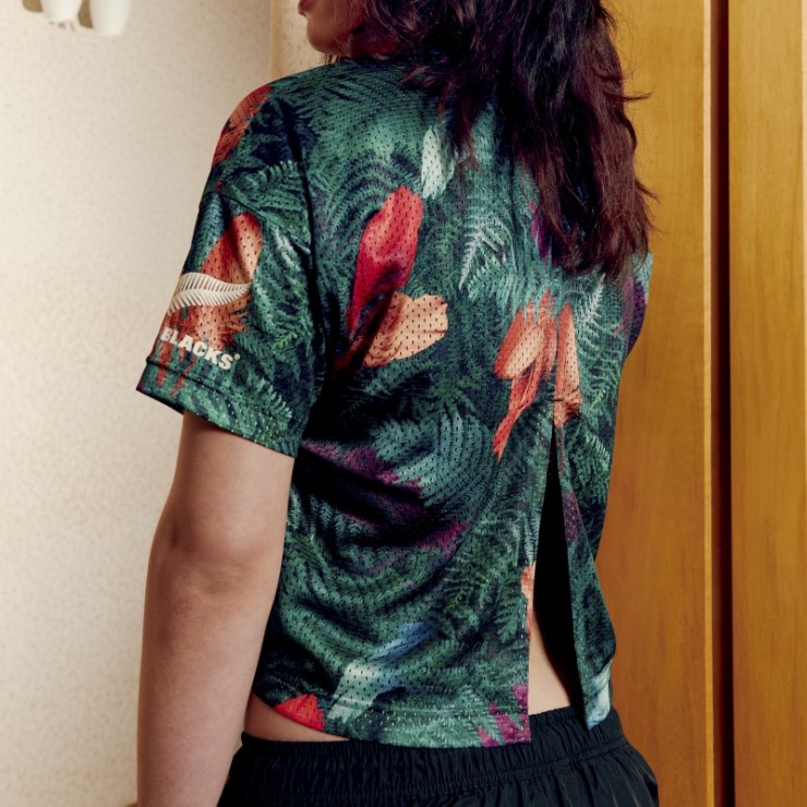 Adidas Camiseta Negra All Blacks Rugby Lifestyle Corta