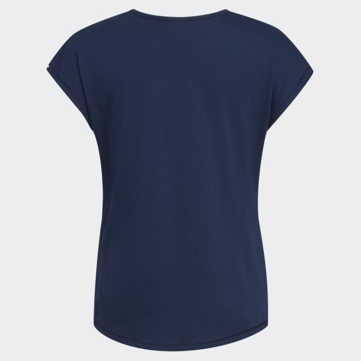 Adidas Camiseta Manga Corta Azul Marino