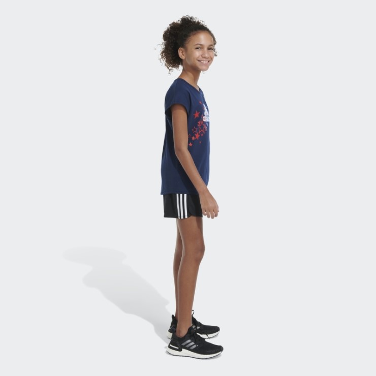 Adidas Camiseta Manga Corta Azul Marino