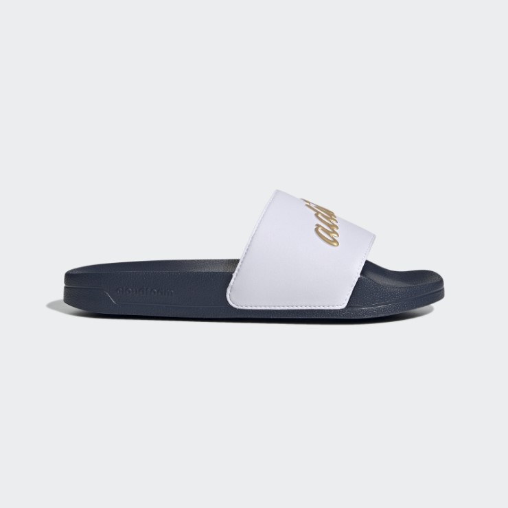 Chanclas Adidas Adilette Dorado Metalizado