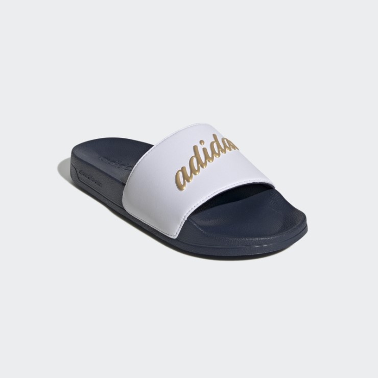 Chanclas Adidas Adilette Dorado Metalizado