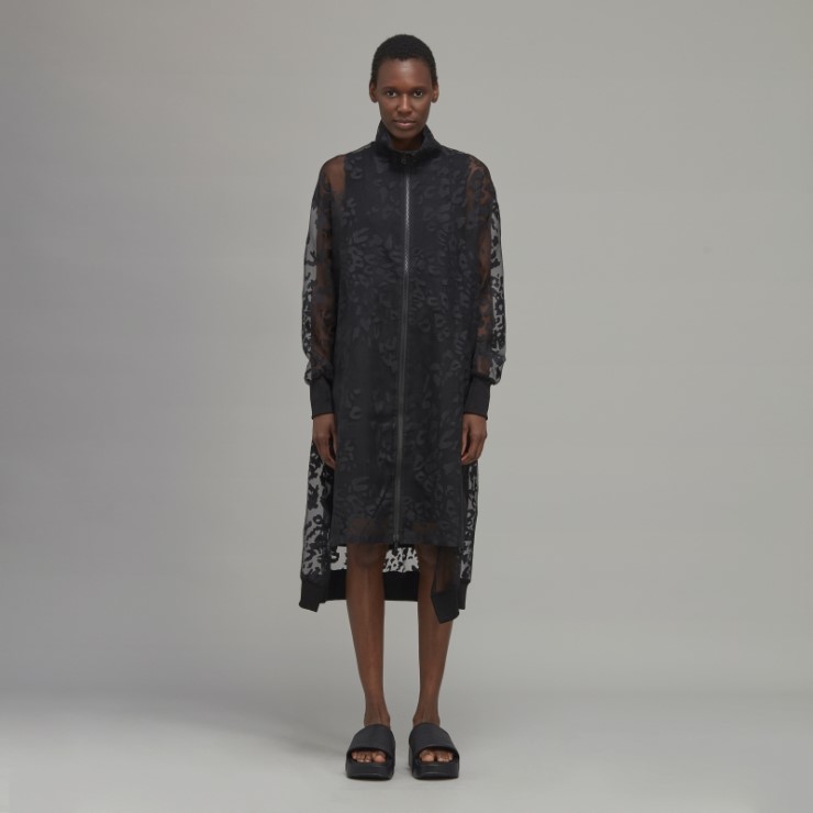 Vestido De Leopardo Transparente Y-3 Adidas