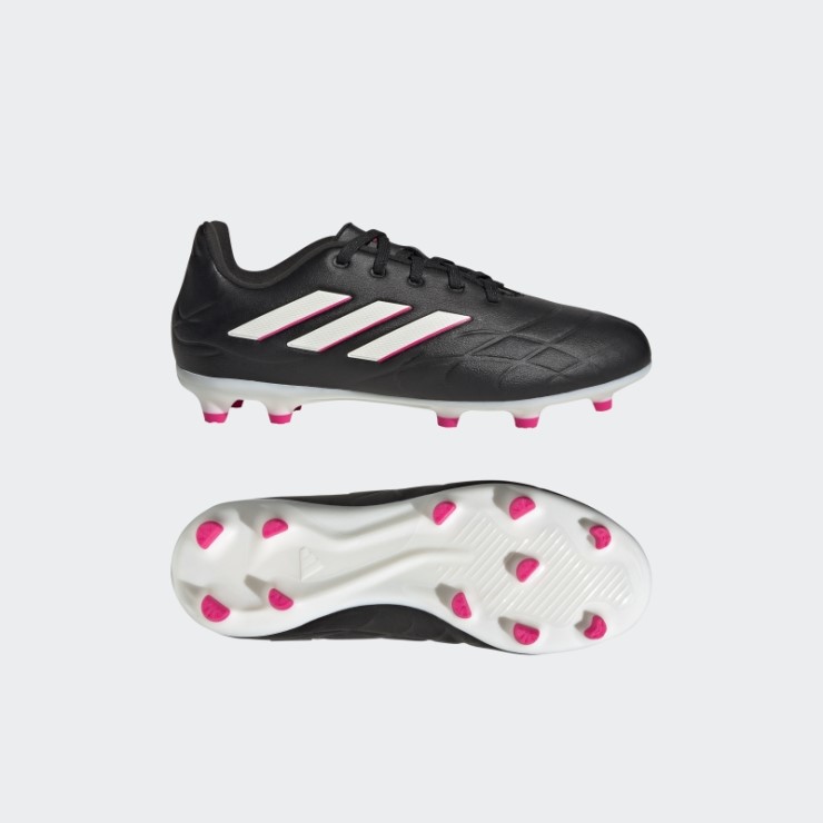 Rosa Fuerte Adidas Copa Pure.3 Tacos De Fútbol Para Terreno Firme