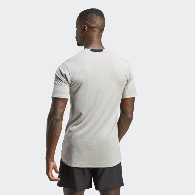 Adidas Mgh Gris Sólido Diseñado Para La Camiseta De Entrenamiento