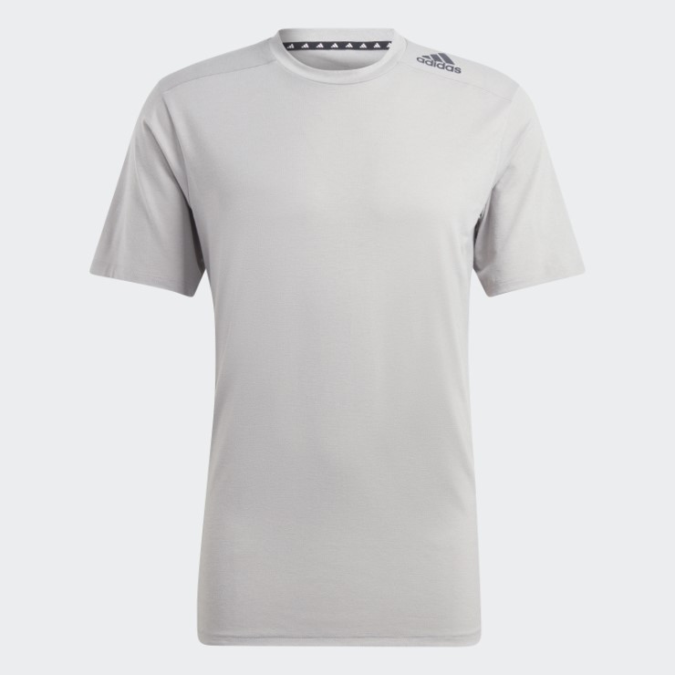 Adidas Mgh Gris Sólido Diseñado Para La Camiseta De Entrenamiento