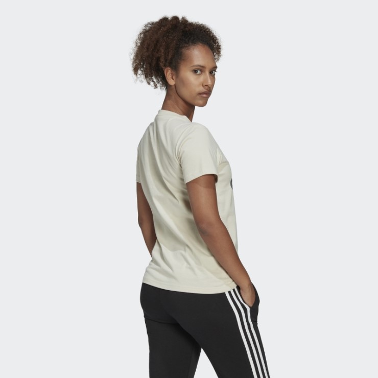 Camiseta De Aluminio Con Logo Adidas Essentials