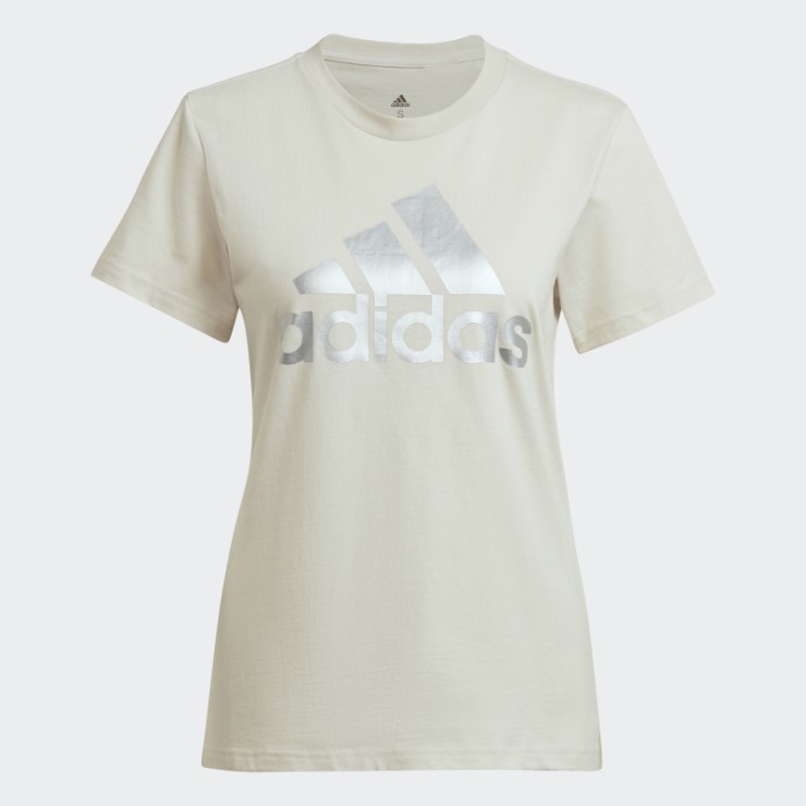 Camiseta De Aluminio Con Logo Adidas Essentials