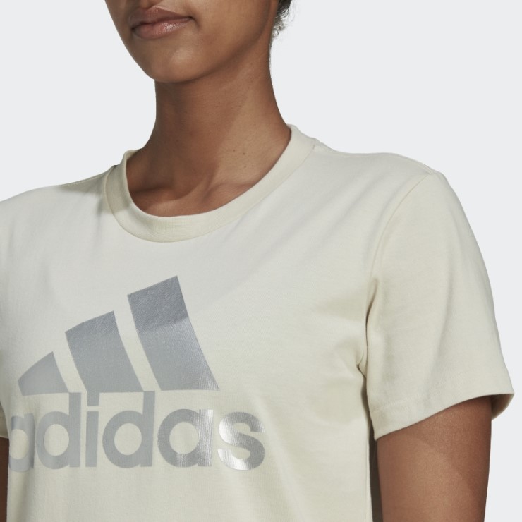 Camiseta De Aluminio Con Logo Adidas Essentials