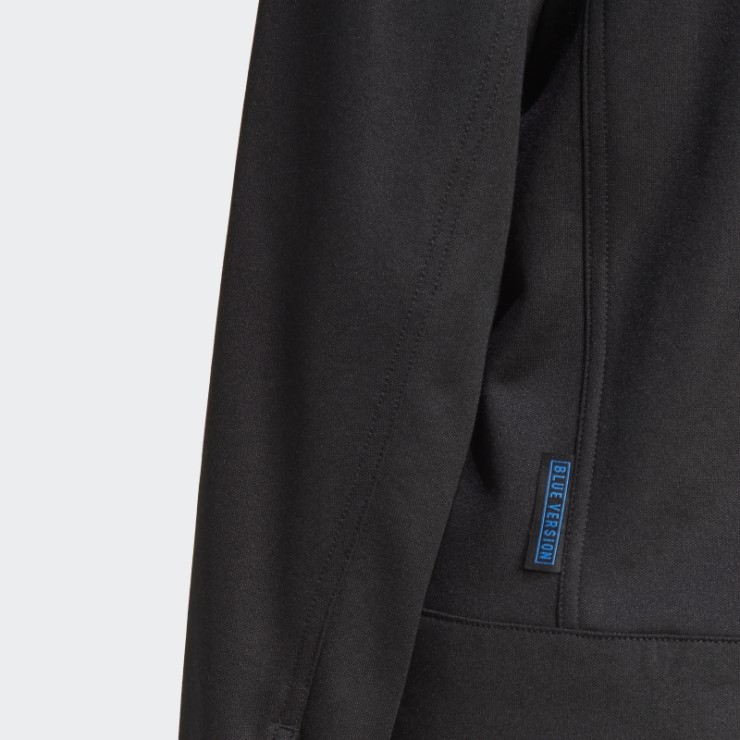 Adidas Club Versión Azul Chaqueta De Chándal Negro