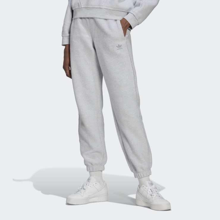 Pantalones De Chándal Adidas Loungewear Gris Claro Jaspeado