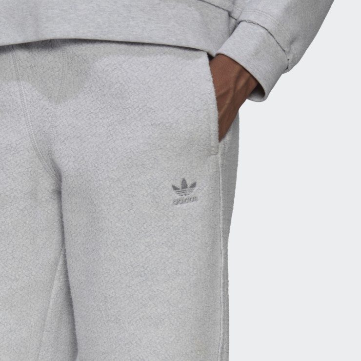 Pantalones De Chándal Adidas Loungewear Gris Claro Jaspeado