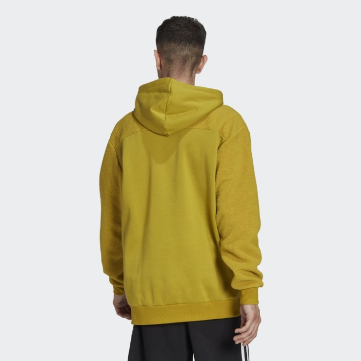 Sudadera Con Capucha Verde Oliva Essentials Adidas