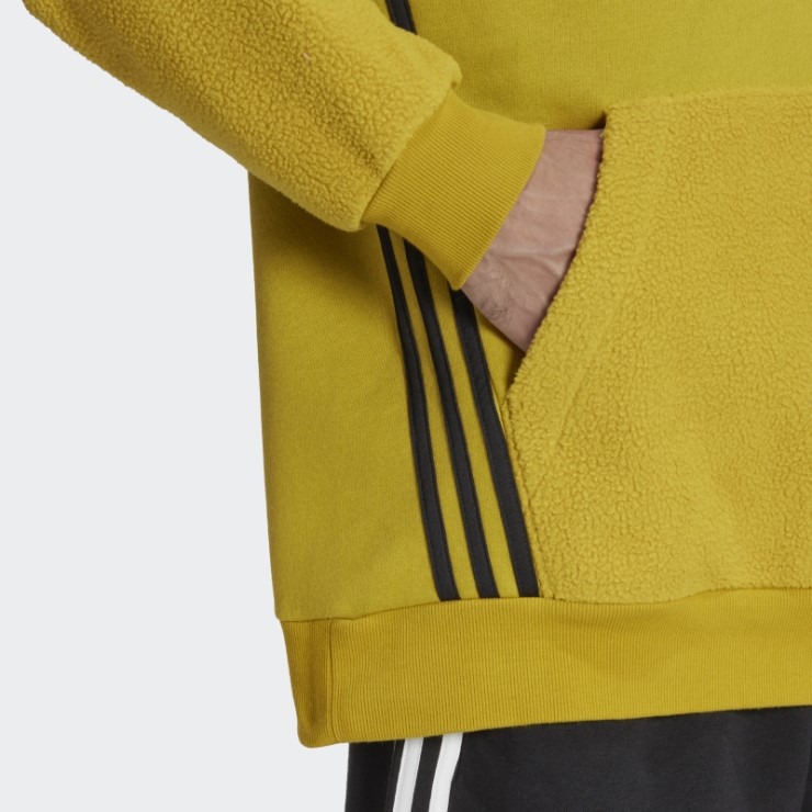 Sudadera Con Capucha Verde Oliva Essentials Adidas