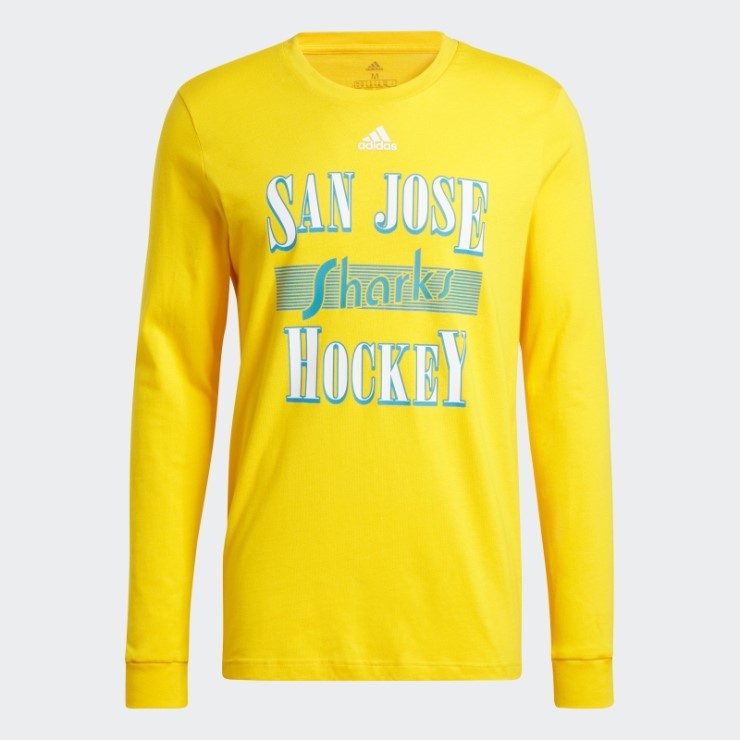 Camiseta De Manga Larga Sharks Playmaker Colleg Gold Adidas