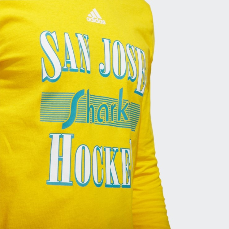 Camiseta De Manga Larga Sharks Playmaker Colleg Gold Adidas