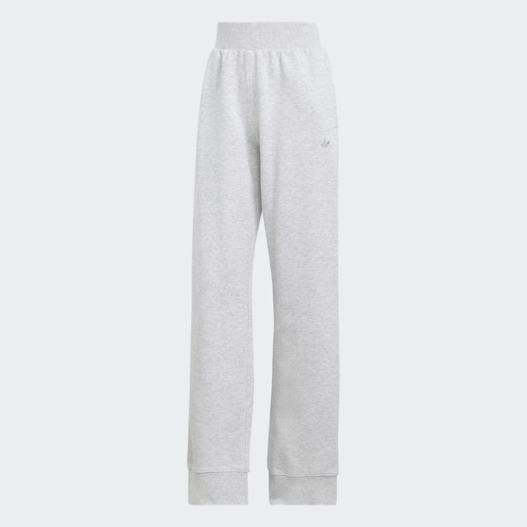 Pantalón Gris Claro Jaspeado Premium Essentials Adidas