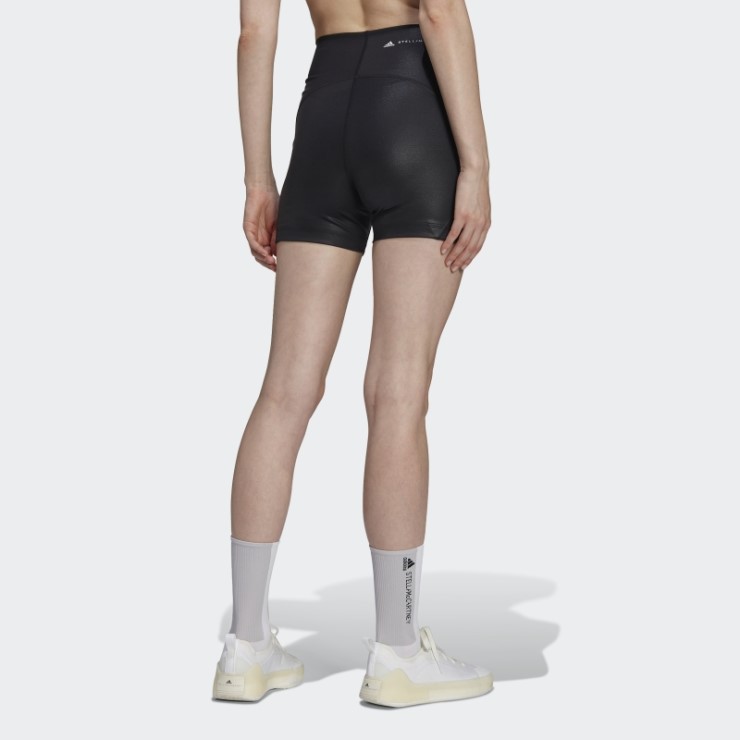Adidas By Stella Mccartney Truestrength Yoga Medias Cortas Caliente Negro