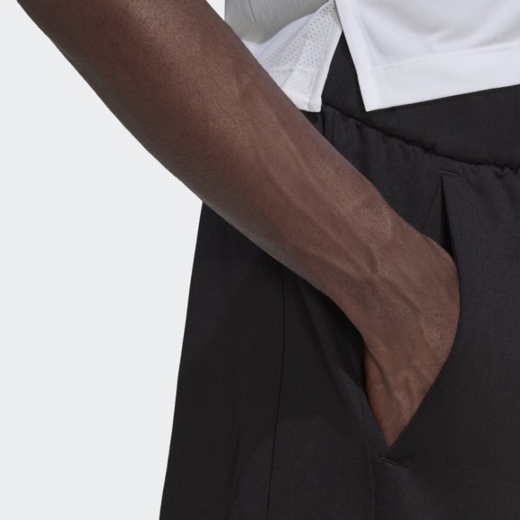 Pantalones Cortos De Entrenamiento De Yoga Negro Adidas Moda