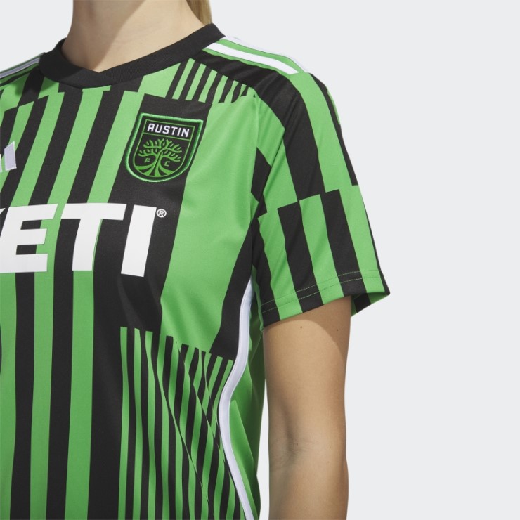 Camiseta Adidas Austin Fc 23/24 Primera Equipación Blanco Moda