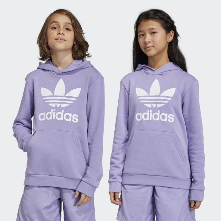 Sudadera Adidas Trefoil Lila