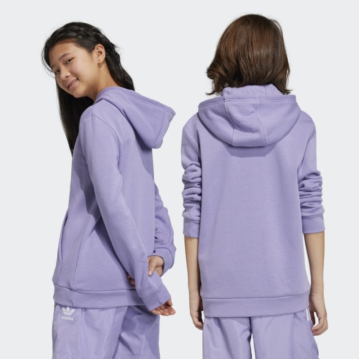 Sudadera Adidas Trefoil Lila
