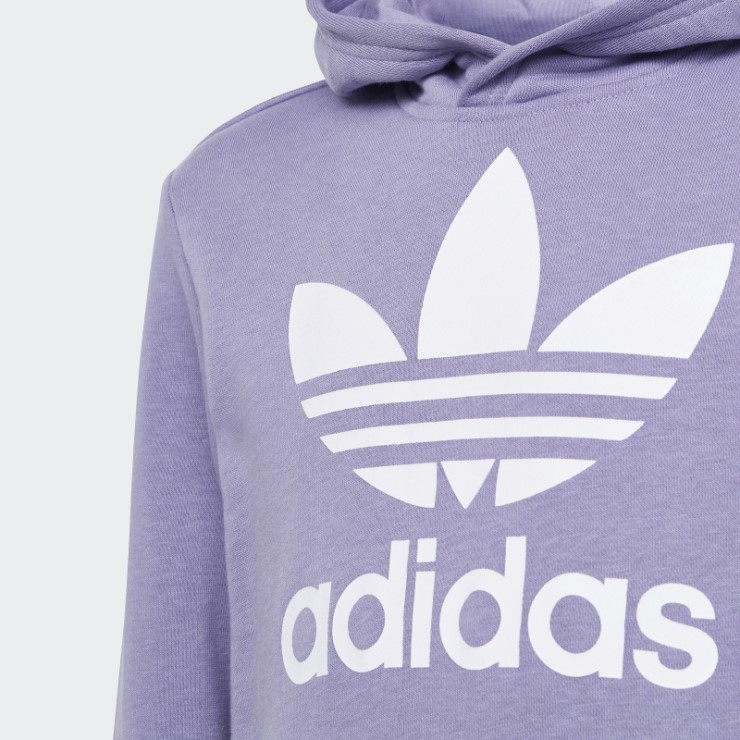Sudadera Adidas Trefoil Lila