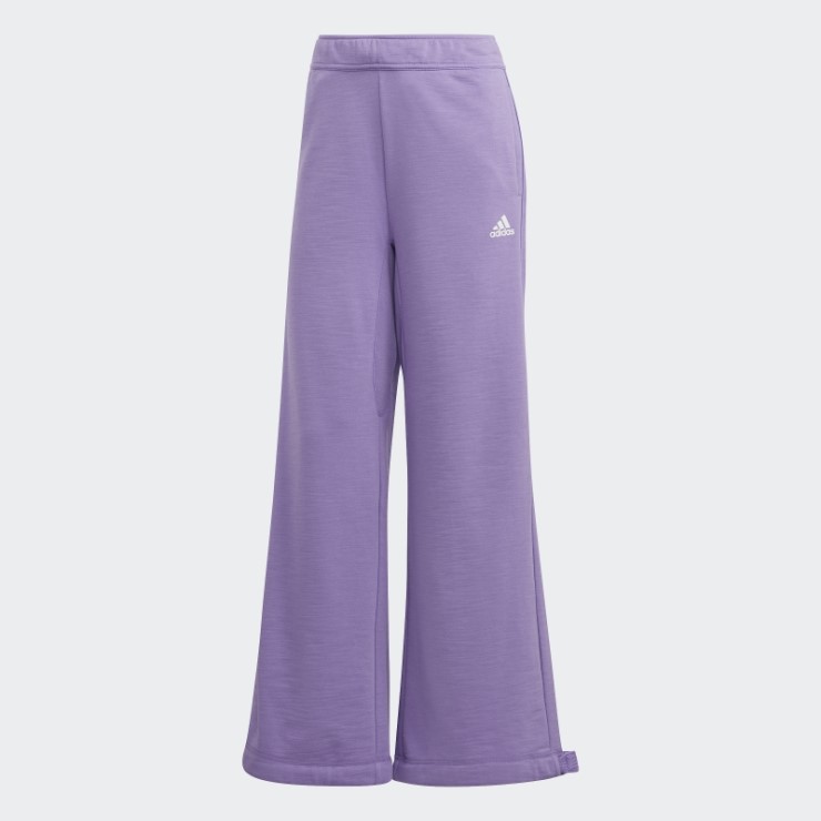 Pantalones De Baile Versatiles De Punto Violeta Adidas