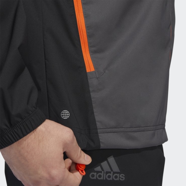 Chaqueta Cremallera Completa Provisional Adidas Negra