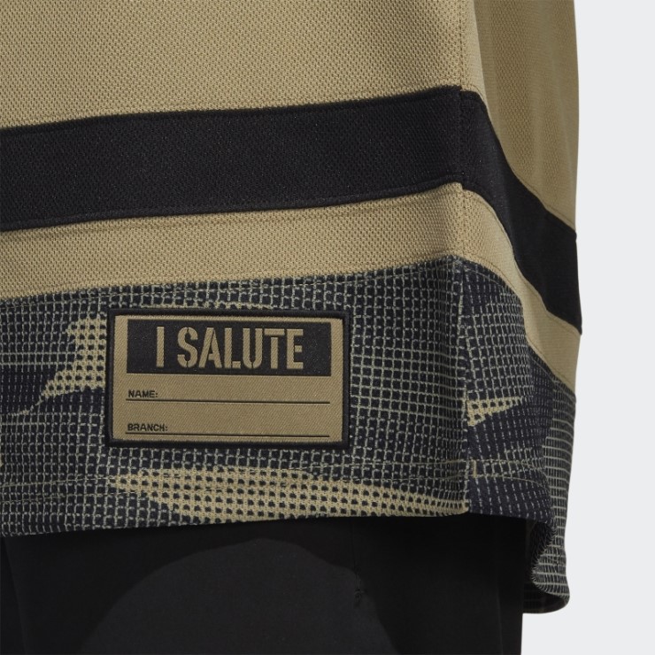 Camiseta Adidas Orbit Canucks Camo Verde