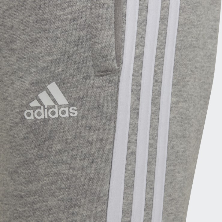 Joggers Adidas Essential De 3 Rayas En Gris Medio