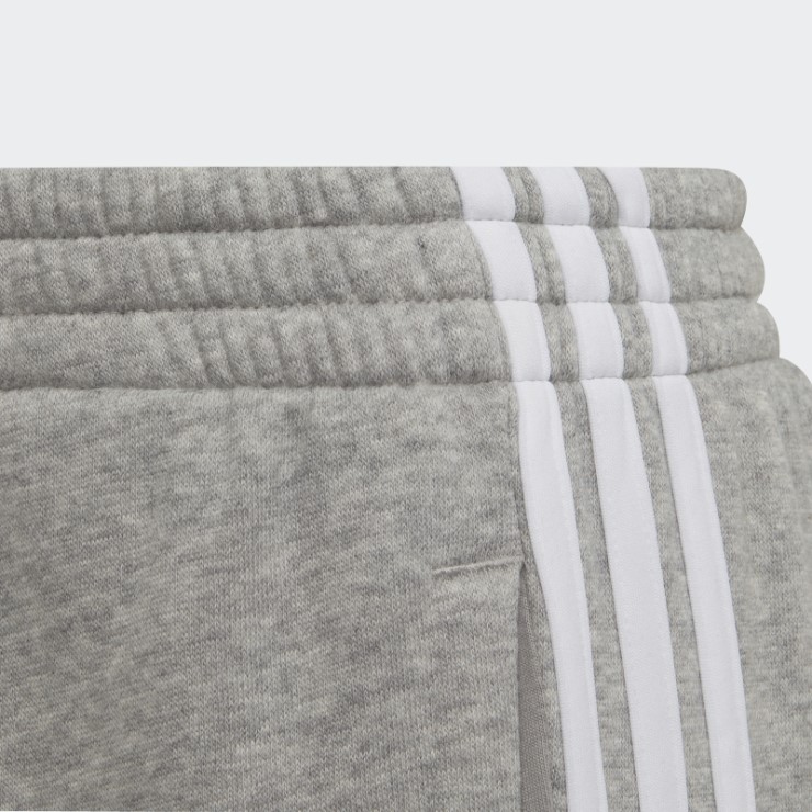 Joggers Adidas Essential De 3 Rayas En Gris Medio