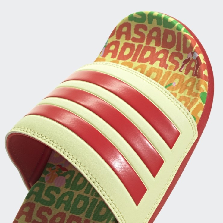 Sandalias Adilette Confort Perla Citrino Adidas