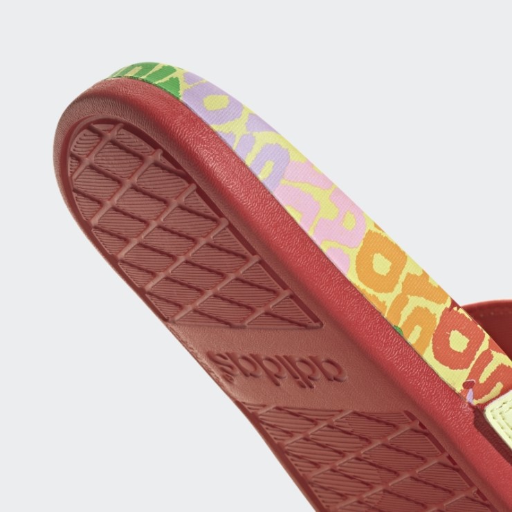 Sandalias Adilette Confort Perla Citrino Adidas