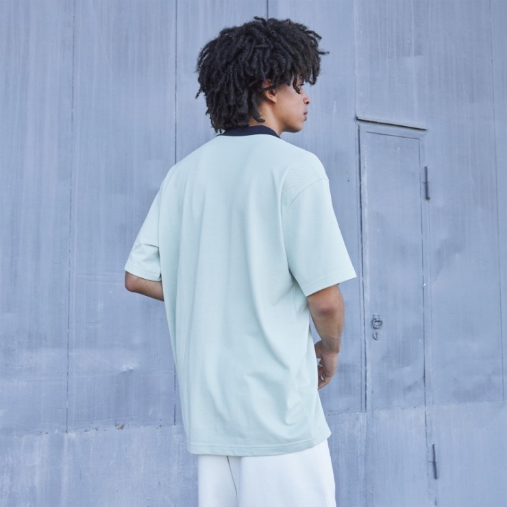 Polo Piqué Verde Adidas