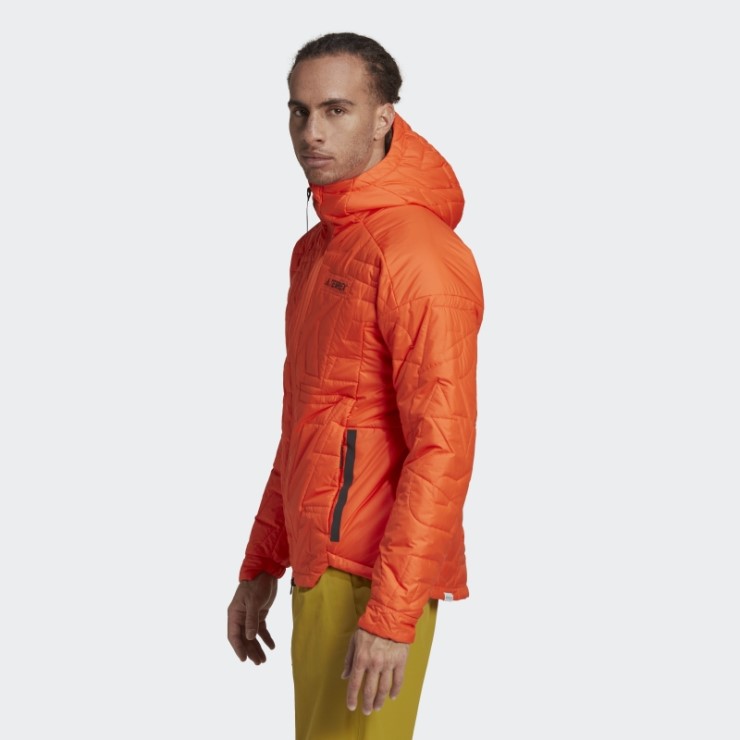Adidas Terrex Myshelter Primaloft Chaqueta Acolchada Con Capucha Naranja