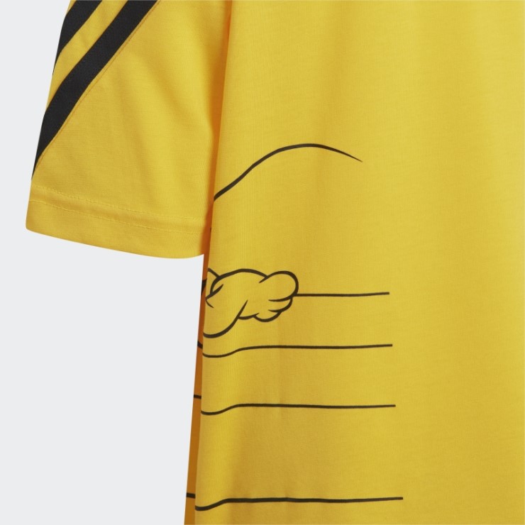 Camiseta Adidas Disney Mickey Mouse Dorada