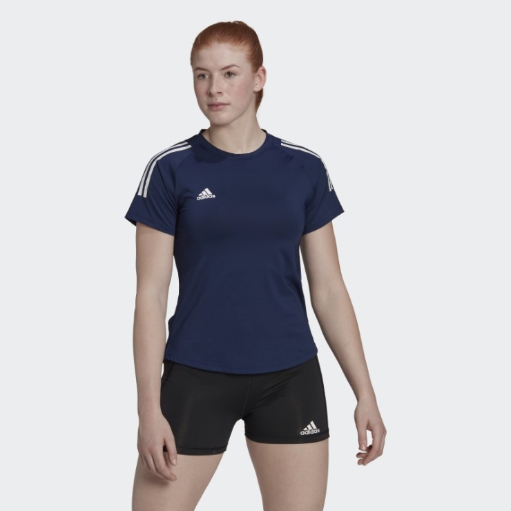 Camiseta Hilo Adidas Azul Marino