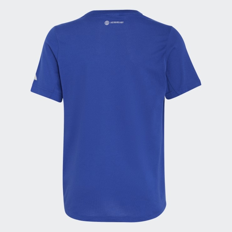 Camiseta Gráfica Adidas Aeroready Azul
