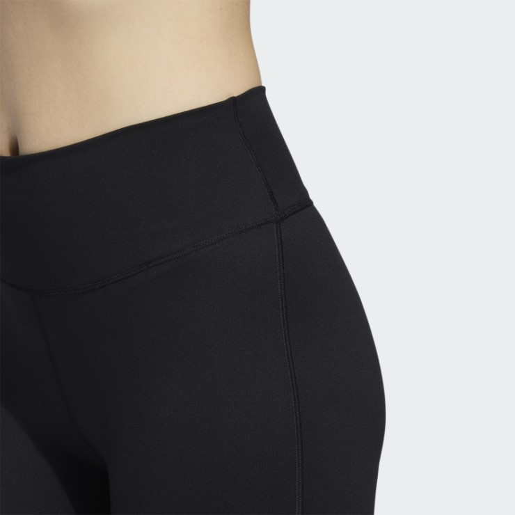 Negro Adidas Yoga Studio Acampanado Leggings Moda