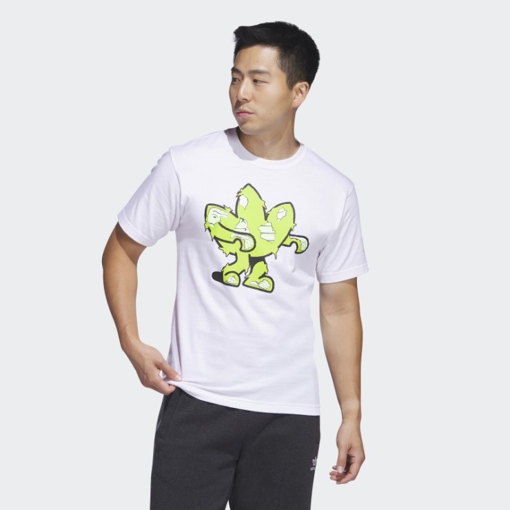 Camiseta De Manga Corta Zombie Treffy Adidas Blanca