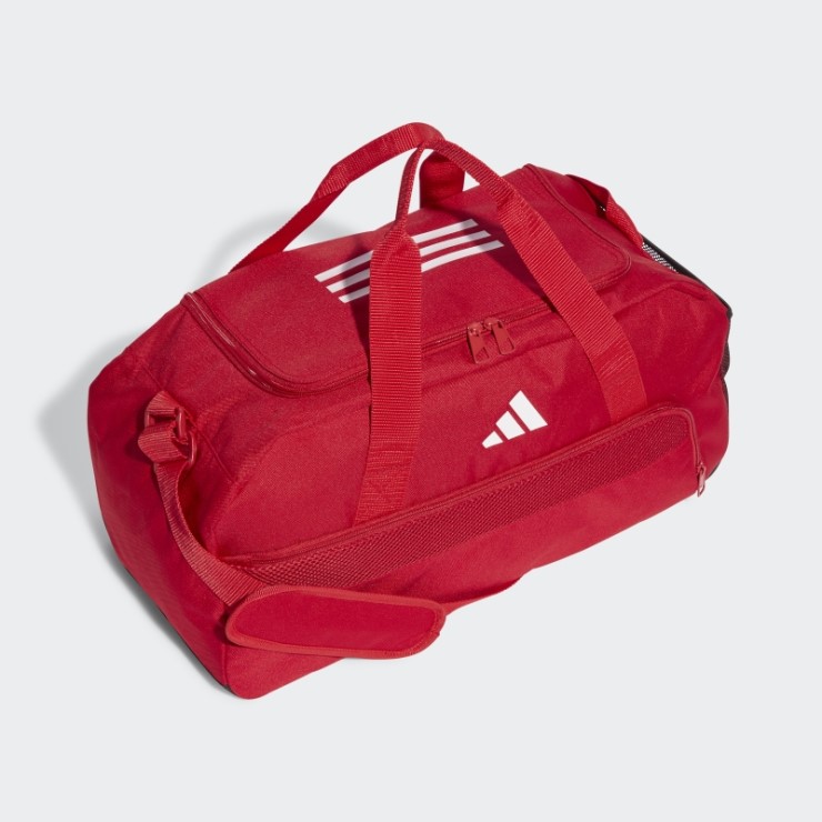 Bolsa Adidas Tiro League Duffel Pequeña Roja