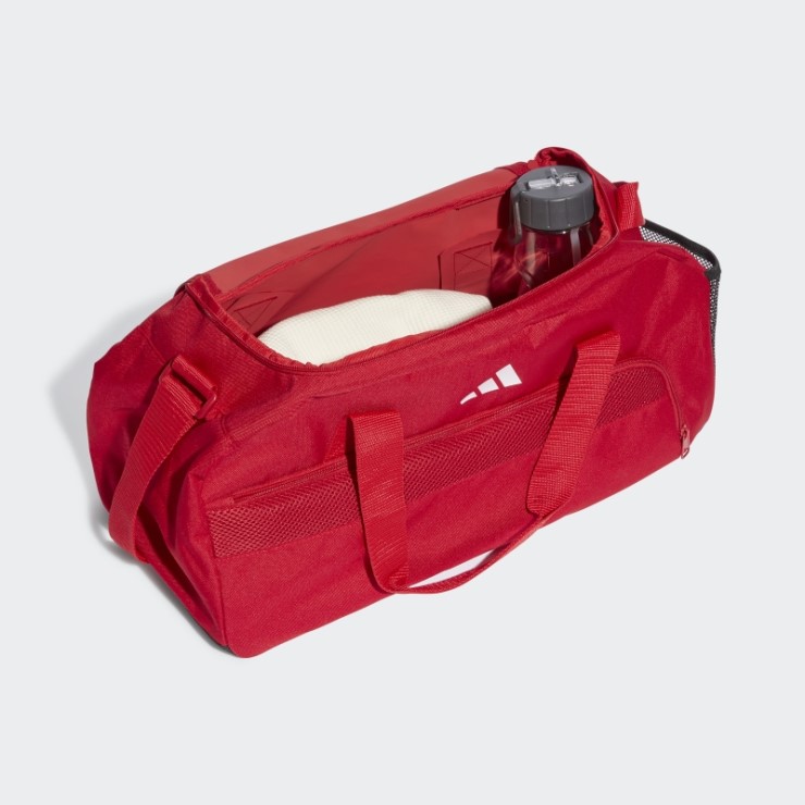 Bolsa Adidas Tiro League Duffel Pequeña Roja