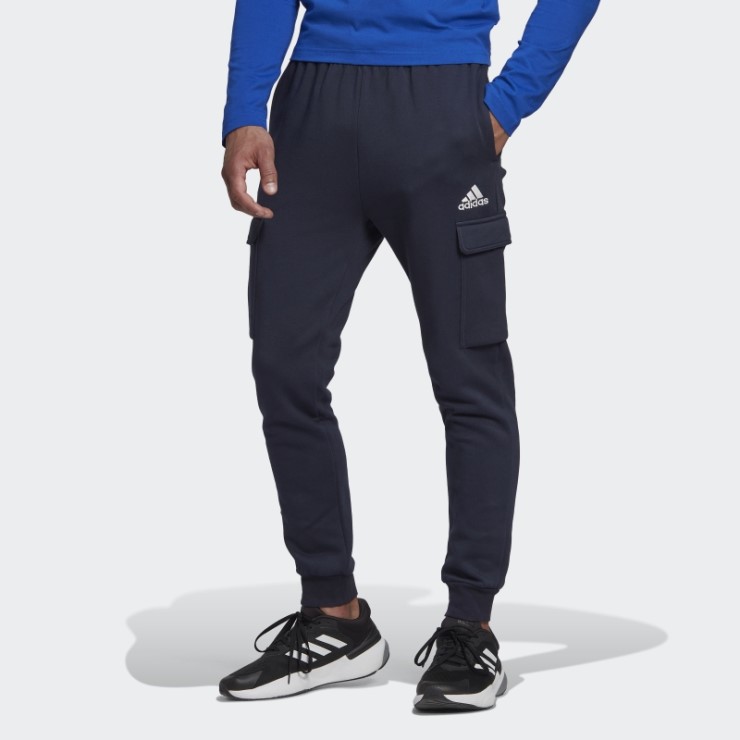 Pantalones Cargo Adidas Ink Essentials Fleece Regular Tapered